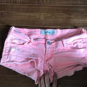 Hollister jean shorts